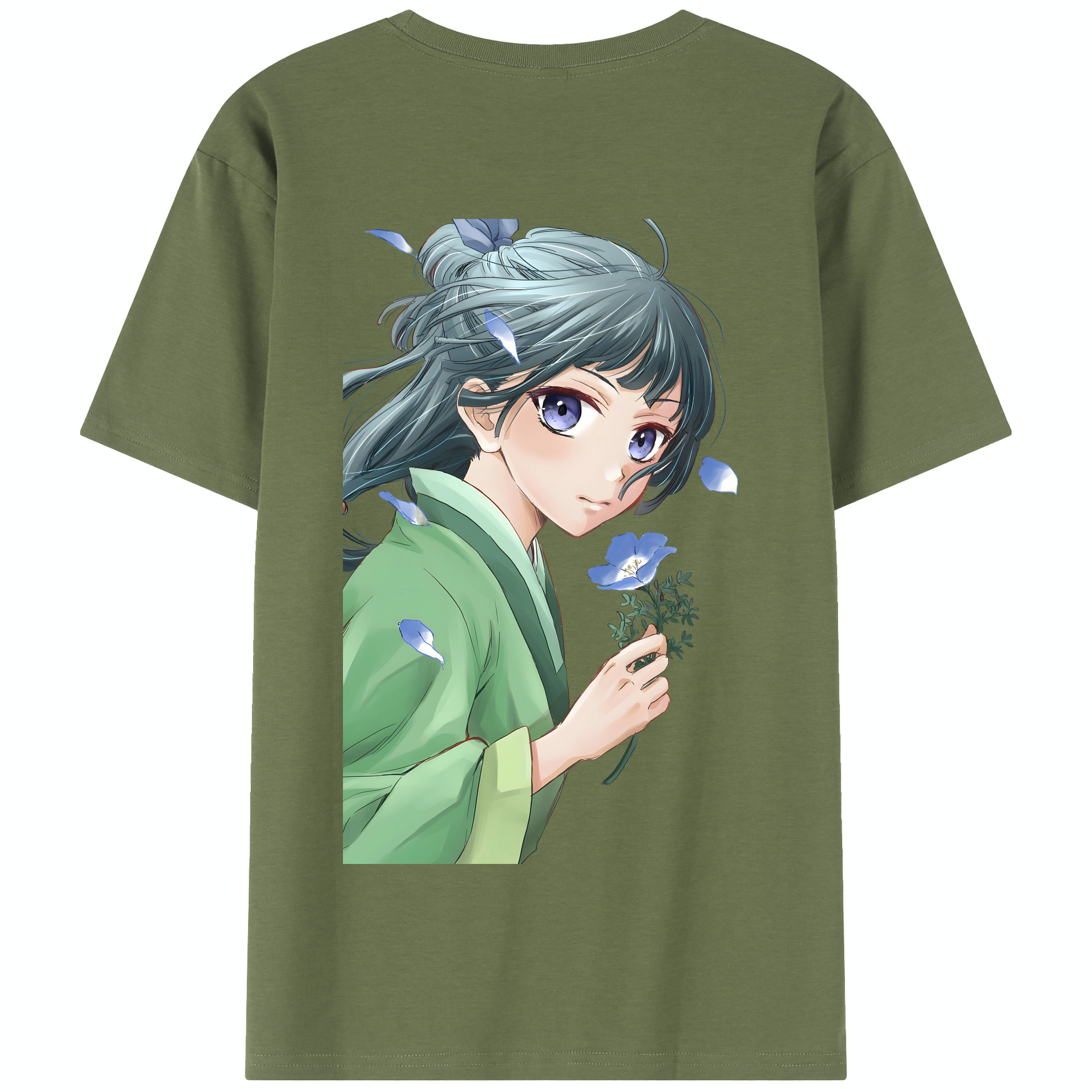 （画像用） 薬屋のひとりごと The Apothecary Diaries 綿100％半袖Tシャツ（背面プリント）